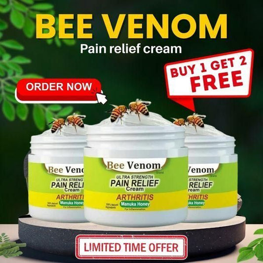 Bee Venom Ultra Strength Pain Relief Cream |🔥 BUY 1 GET 2 FREE🔥